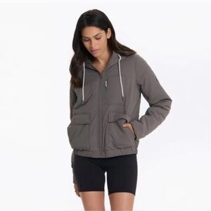 Vuori Women's Charcoal Utility Jacket